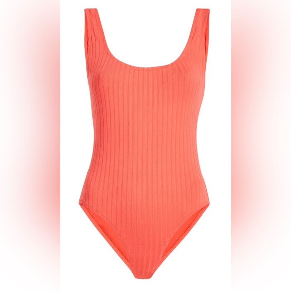 SOLID & STRIPED Coral Swimsuit NWT - Picture 3 of 6